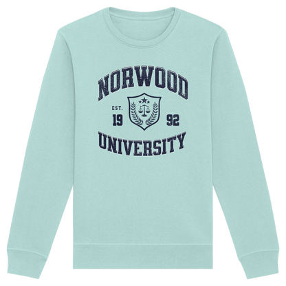 Norwood University Sweater aus 85% Baumwolle in Bio-Qualität für Frauen - Organic Basic Unisex Sweatshirt