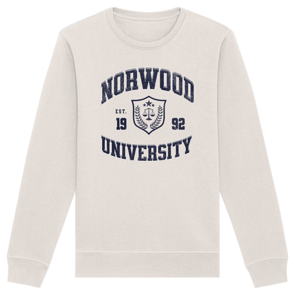 Norwood University Sweater aus 85% Baumwolle in Bio-Qualität für Frauen - Organic Basic Unisex Sweatshirt