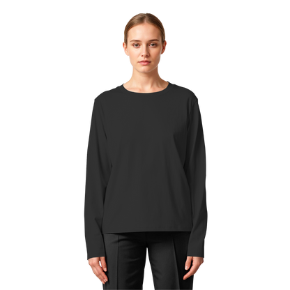 Damen-Longsleeve aus 100% Baumwolle in Bio-Qualität, Weihnachtsmotiv, Pullover, Weihnachtsgeschenk - Womens Organic Longsleeve T-Shirt