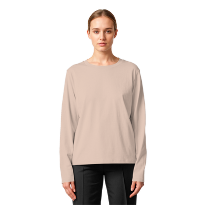 Damen-Longsleeve aus 100% Baumwolle in Bio-Qualität, Weihnachtsmotiv, Pullover, Weihnachtsgeschenk - Womens Organic Longsleeve T-Shirt