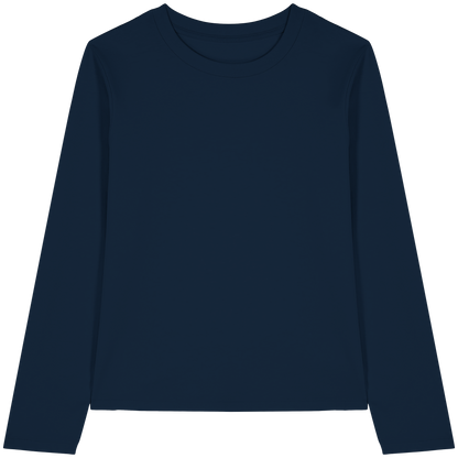 Damen-Longsleeve aus 100% Baumwolle in Bio-Qualität, Weihnachtsmotiv, Pullover, Weihnachtsgeschenk - Womens Organic Longsleeve T-Shirt