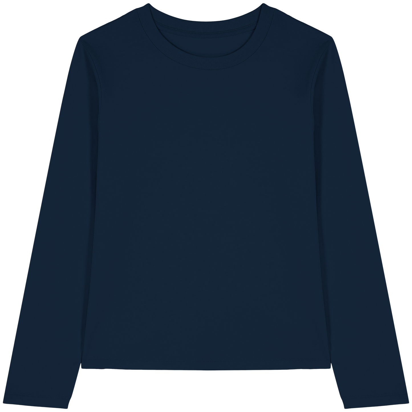 Merry Christmas rund handgezeichnete Symbole - Womens Organic Longsleeve T-Shirt