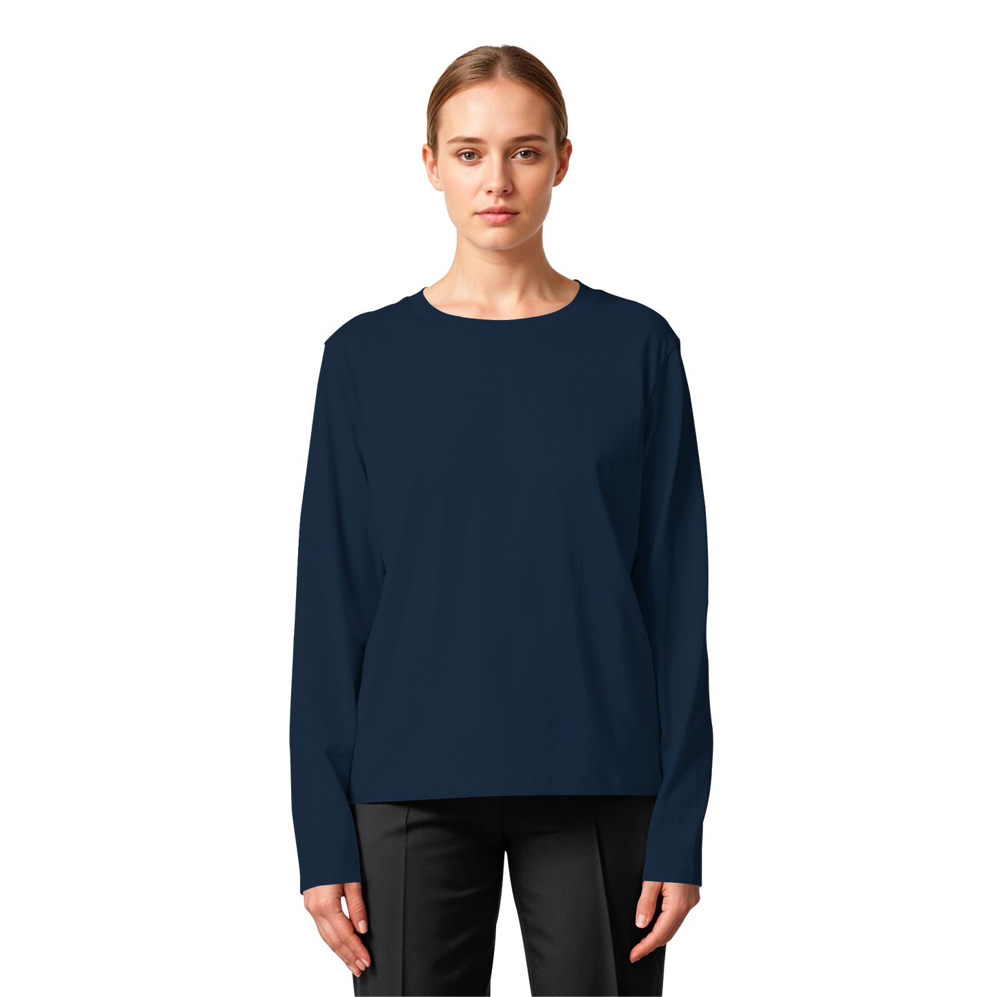 Damen-Longsleeve aus 100% Baumwolle in Bio-Qualität, Weihnachtsmotiv, Pullover, Weihnachtsgeschenk - Womens Organic Longsleeve T-Shirt
