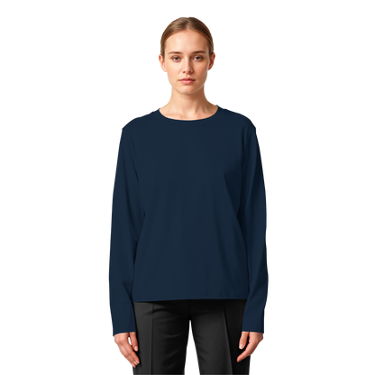 Damen-Longsleeve aus 100% Baumwolle in Bio-Qualität, Weihnachtsmotiv, Pullover, Weihnachtsgeschenk - Womens Organic Longsleeve T-Shirt