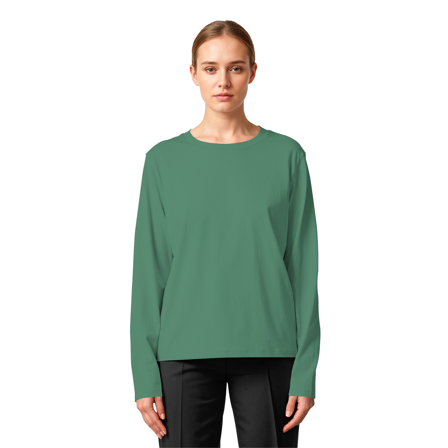 Damen-Longsleeve aus 100% Baumwolle in Bio-Qualität, Weihnachtsmotiv, Pullover, Weihnachtsgeschenk - Womens Organic Longsleeve T-Shirt
