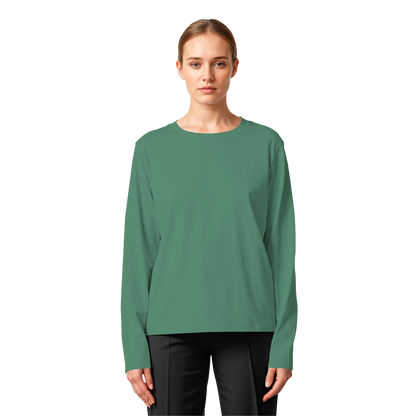 Damen-Longsleeve aus 100% Baumwolle in Bio-Qualität, Weihnachtsmotiv, Pullover, Weihnachtsgeschenk - Womens Organic Longsleeve T-Shirt