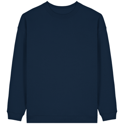 100% Bio-Baumwolle Oversized Sweatshirt, Wintergeschenk & Weihnachtsgeschenk - Womens Organic Oversized Sweatshirt