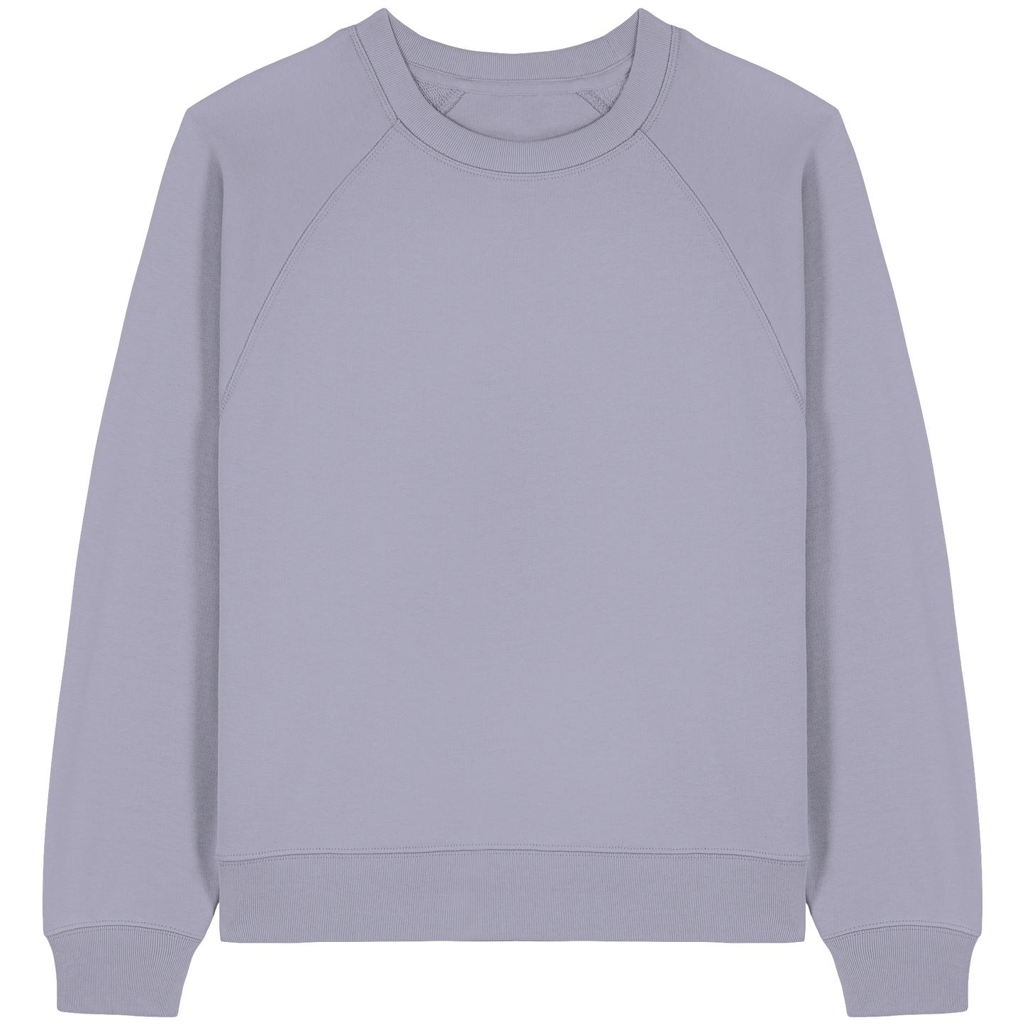 Sudadera raglán orgánica para mujer con símbolos navideños redondos dibujados a mano